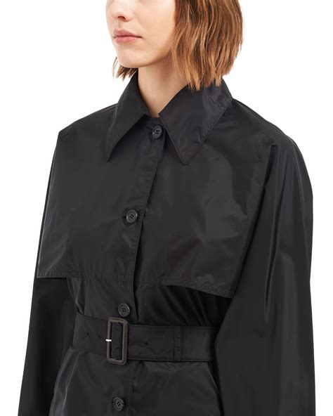 prada shell trench coat|Prada nylon trench coat.